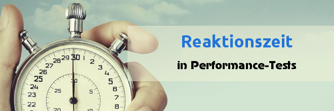 Rolle der Reaktionszeit in Performance-Tests